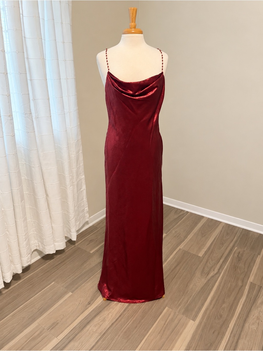 Adriana Papell Foiled Chiffon Gown Size 10 NWT Style ADA212819
